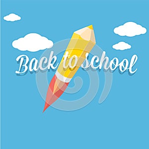 Back to school vector illustration