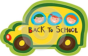 Back to school - yellow bus