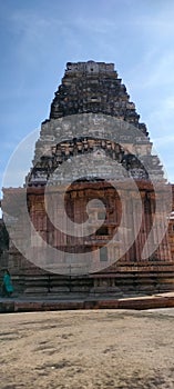 Back View of Ramappa Temple, Palampet, Warangal - a UNESCO World Heritage Site