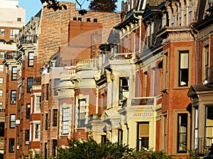 Backbay boston houses