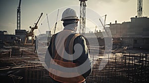 Backbone of construction, Worker at site