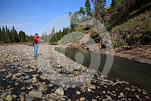 Backcountry Fishing in Yellowstone National Park photo