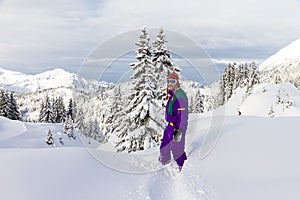 Backcountry powder photo