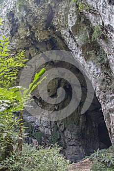 Backdoor of Hang En cave, the world 3rd largest cave