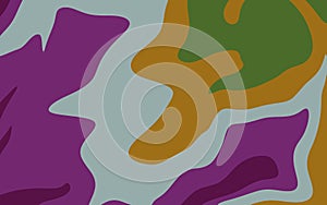 backdrop with circular arc. Brand new colorful illustration with bent lines. Pattern for commercials, ads