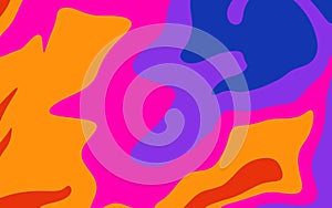 backdrop with circular arc. Brand new colorful illustration with bent lines. Pattern for commercials, ads