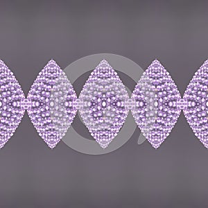 abstract design with small glass pieces and light in purple color, background and texture photo