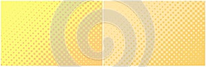 Square halftone backdrop banner background