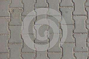 Backdrop - gray concrete dumble pavement