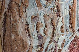 Beige marble with small red cracked. Texture background