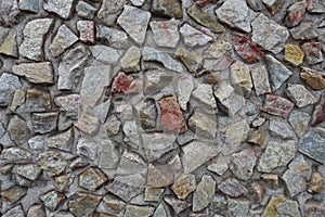 Backdrop - texture of colorful gravel pebbledash