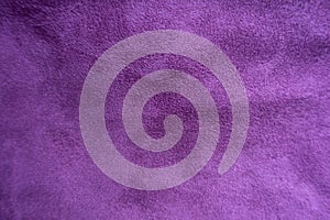 Backdrop - violet faux suede fabric