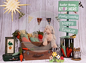 Backdrops for photo studio with Easter holiday theme