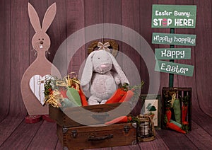 Backdrops for photo studio with Easter holiday theme