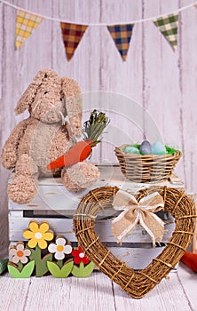 Backdrops for photo studio with Easter holidaytheme