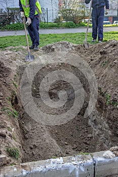 Backfill, last work done by hand