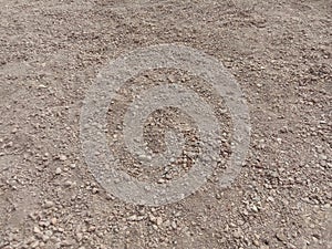 Backfill sand, used to backfill the soil.