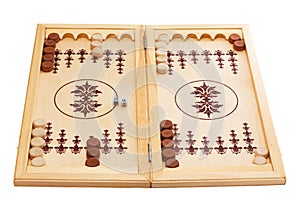 Backgammon board