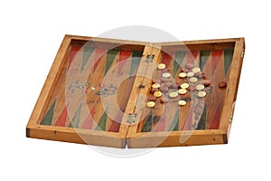 Backgammon board