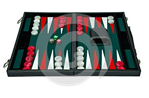 Backgammon board game