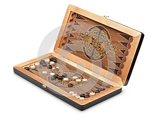 Backgammon board game