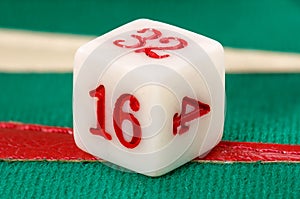 Backgammon doubling cube