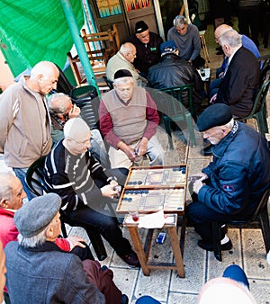 Backgammon game