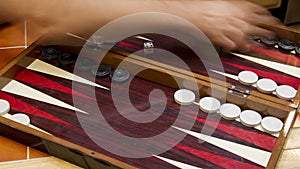 Backgammon timelapse