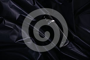 Background with deo bottle