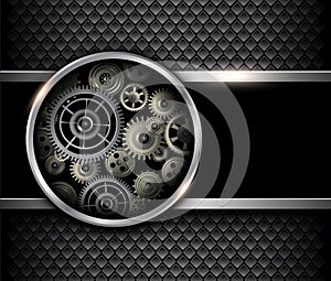 Background 3D gears