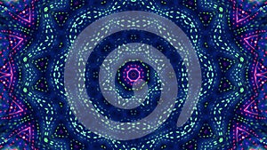 Background with abstract colorful neon pattern