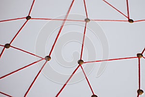 Background. Abstract concept (idea) of network, social media, internet, teamwork, communication.