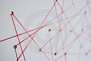 Background. Abstract concept (idea) of network, social media, internet, teamwork, communication abstract.