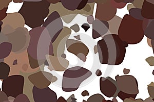 Background abstract geometric random rounded shapes pattern for design. Style, web, color & effect.