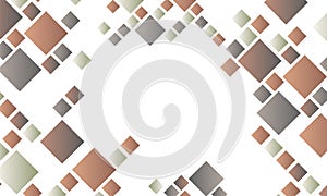 Background with abstract gradient color square.