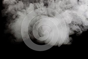 Background of abstract grey color smoke