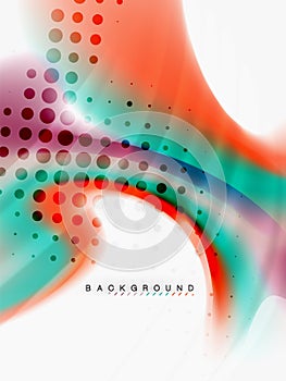 Background abstract - liquid colors wave flow