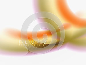 Background abstract - liquid colors wave flow