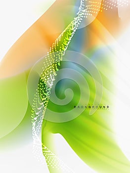 Background abstract - liquid colors wave flow