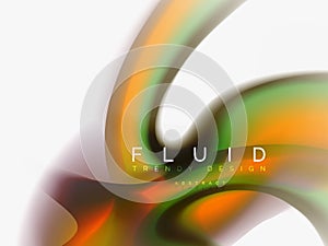 Background abstract - liquid colors wave flow