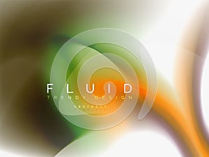 Background abstract - liquid colors wave flow