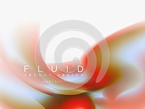 Background abstract - liquid colors wave flow