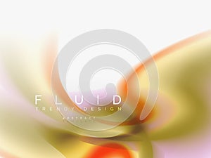 Background abstract - liquid colors wave flow