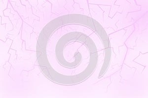 Background with an abstract pattern in the form of cracks and broken lines on a purple background