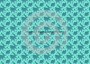 Background abstract pattern star green