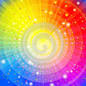 Background abstract rainbow