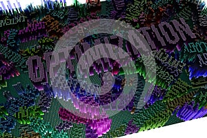 Background abstract shape composition, geometric structure block