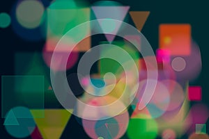 Background abstract shape, pattern for design. Color, floor, ellipse & random.