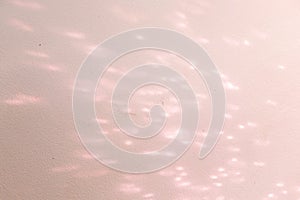 Background abstract Texture white color, grunge cement wall pattern from backlight pink.