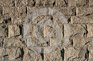 Background of ancient stone brick wall